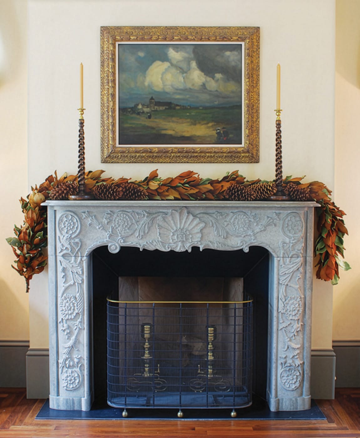 Custom stone carved fireplace 11 30 25 (2)