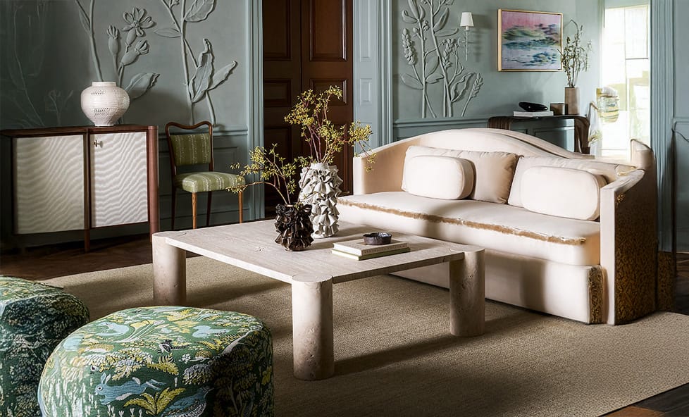Pauline Table Custom stone furniture