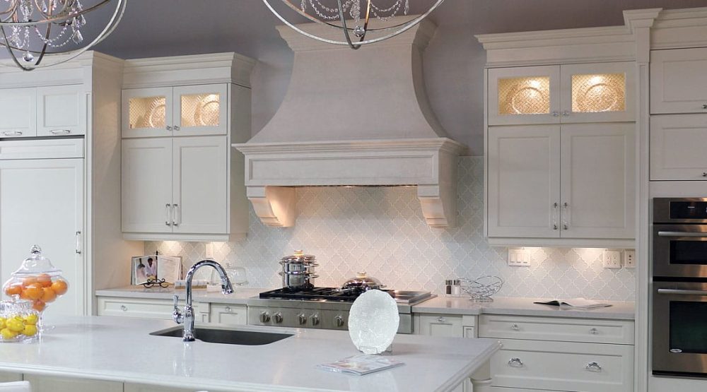 Custom Stone Range Hood 3