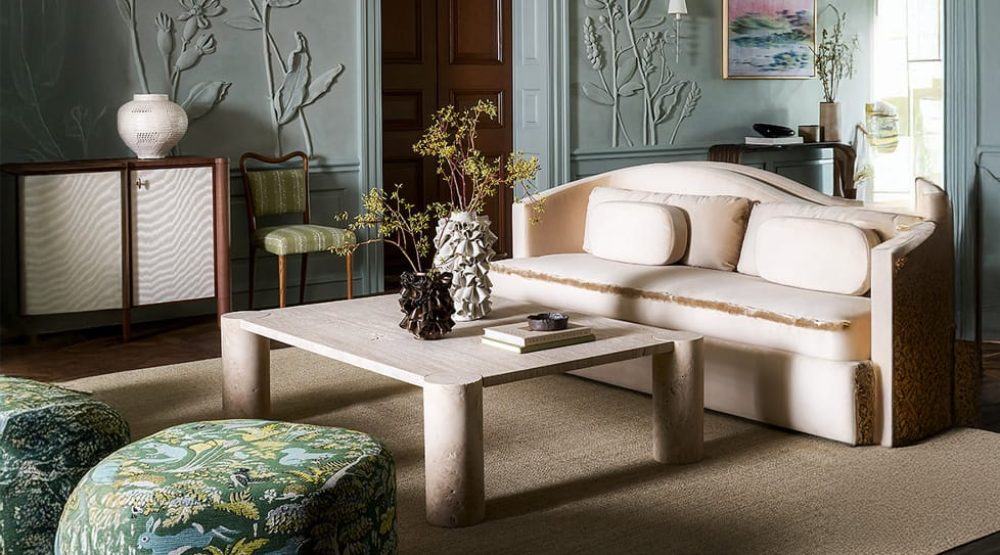 Pauline Table Custom stone furniture